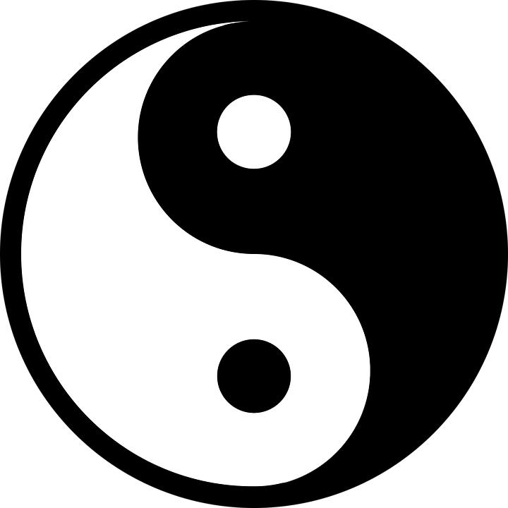 The Yin and Yang symbol